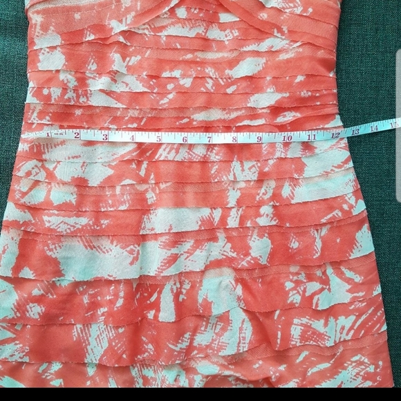 BCBGMaxAzria Strapless Gown "Erika" - Coral Reef - Picture 5 of 5